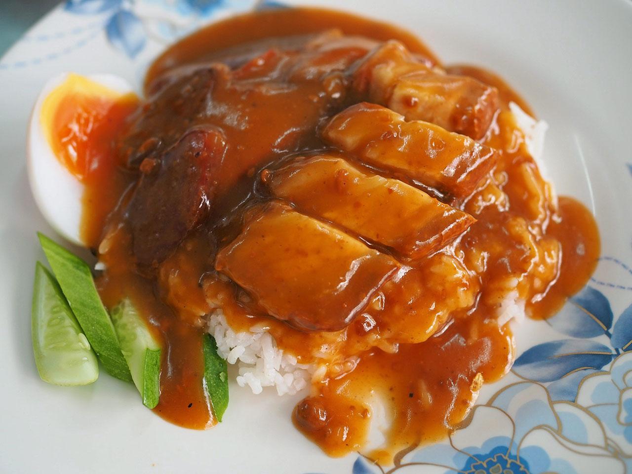 ข้าวหมูกรอบ