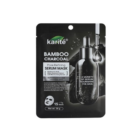 BAMBOO CHARCOAL PORE REFINING SERUM MASK